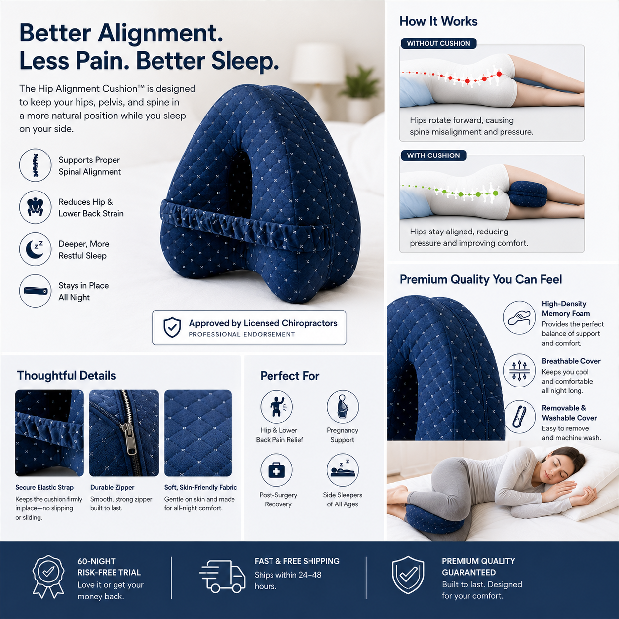 Hip Alignment Cushion by Arumed™